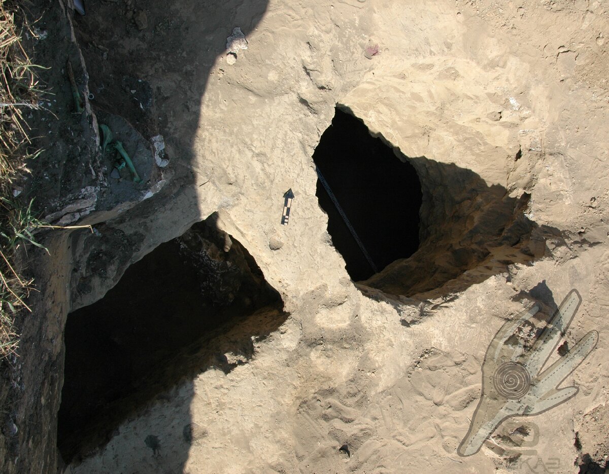 Аланские катакомбы из могильника Заюково-3