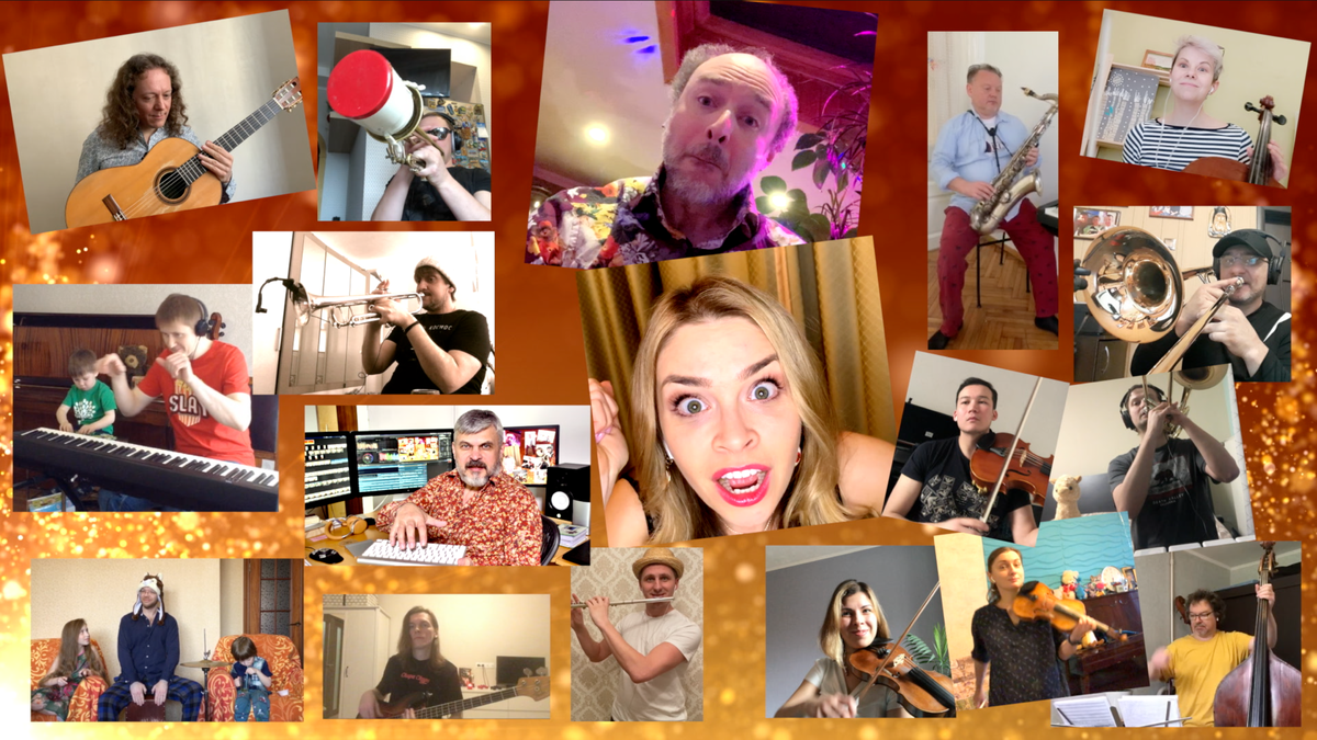 Финальный кадр клипа "ВОЛШЕБНИКИ"