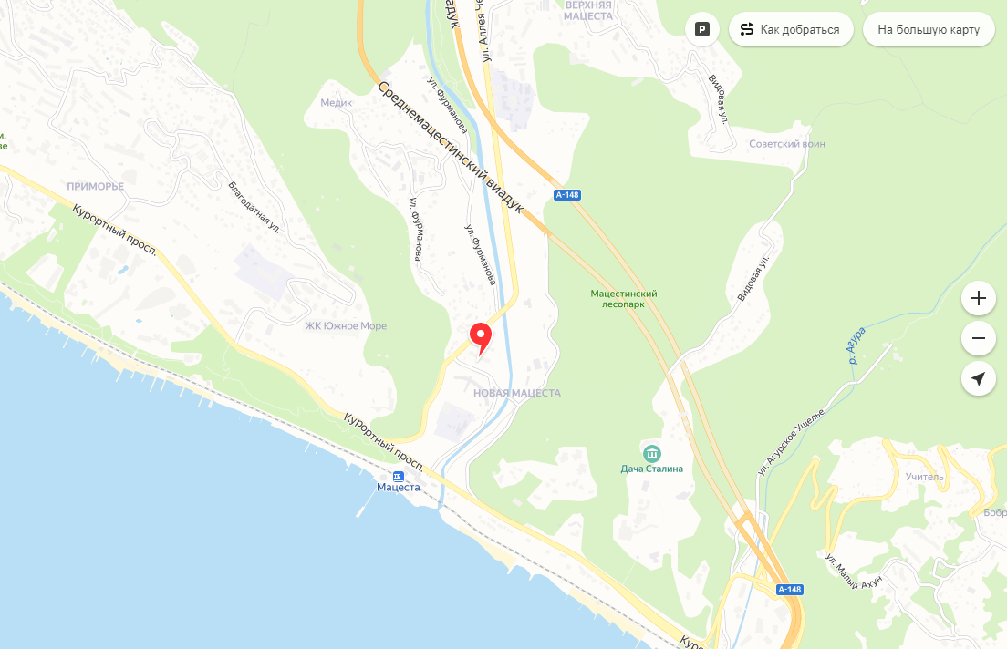 Аквариум на Яндекс Картах