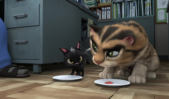 Кадр из мультфильма "Жил был кот", фото с сайта multilandia.tv