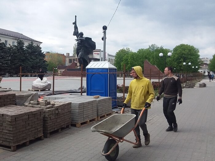 Реконструкция памятника