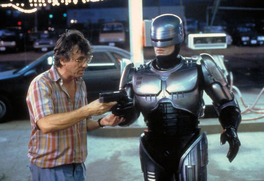 Пол Верхувен на съемочной площадке. © Orion Pictures