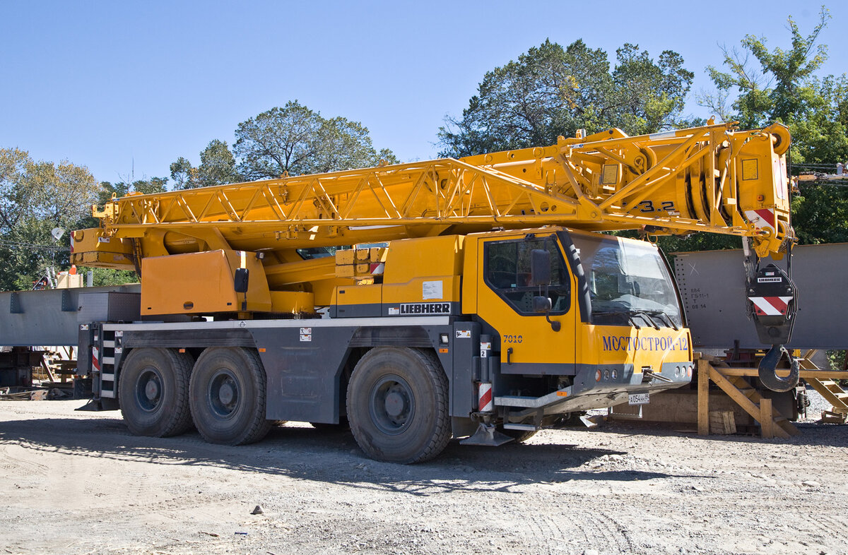 Аренда автокрана Liebherr LTM 1055 с доставкой