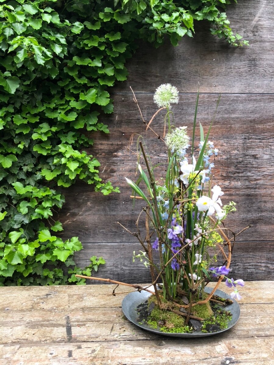 Флорист Алёна Хохлова, на семинаре у Грегора Лерша (Германия)