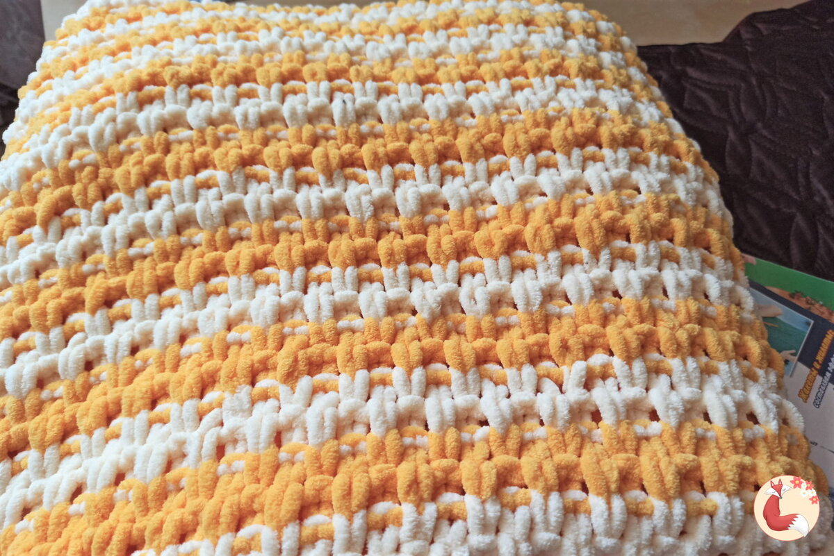 Сам плед мне понравился. Личное фото