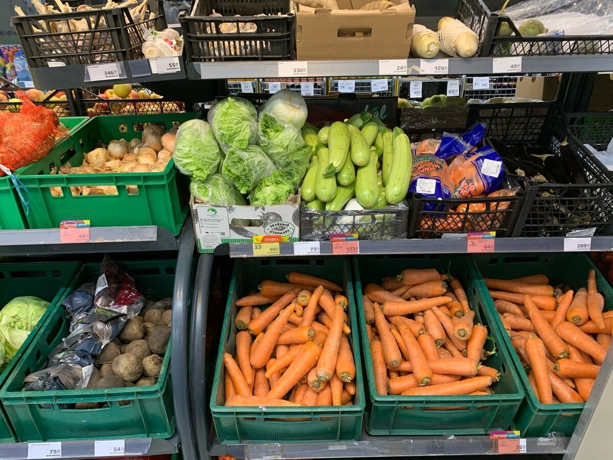 Фото сделано автором (овощи в магазине))