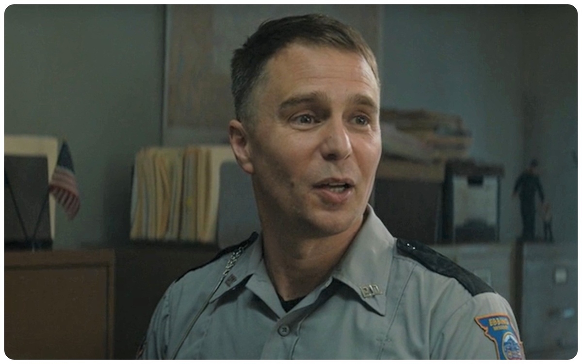 Кадр из к/ф "Три билборда"