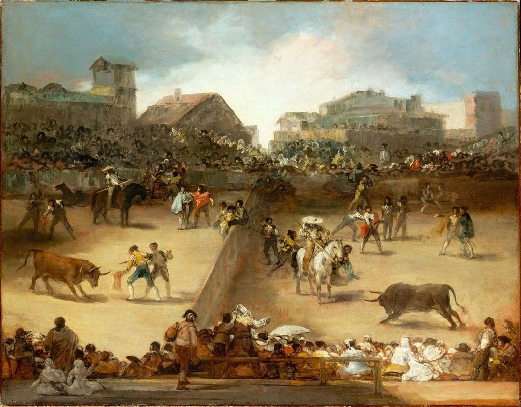 Коррида на разделенной арене, 1816 год