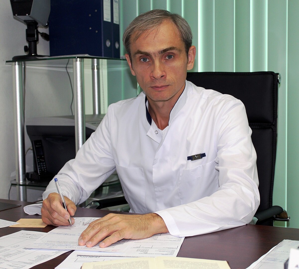 Главный врач Клиники щитовидной железы, к.м.н. А.В. Ушаков