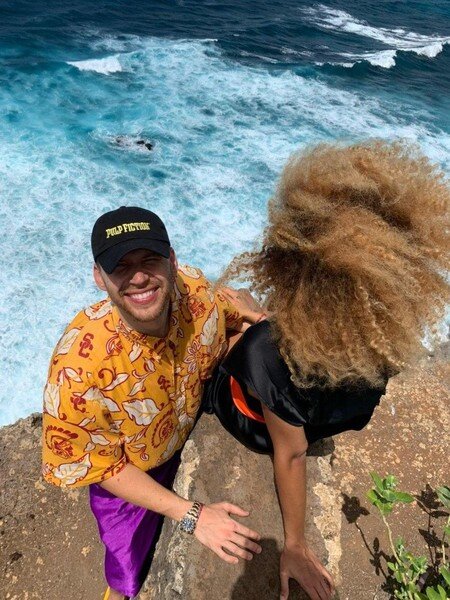 Антон и Барбара на отдыхе