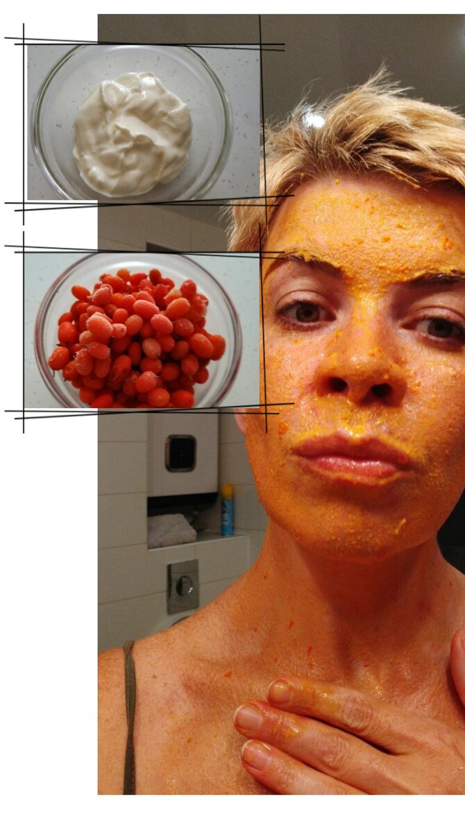 Йогурт и облипиха