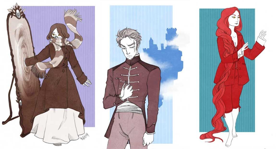 Автор KiraMizuno https://www.deviantart.com/kiramizuno/art/La-Passe-Miroir-616966996