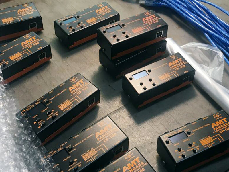 Приборы AMT Pangaea CP-100 на производстве компании AMT Electronics