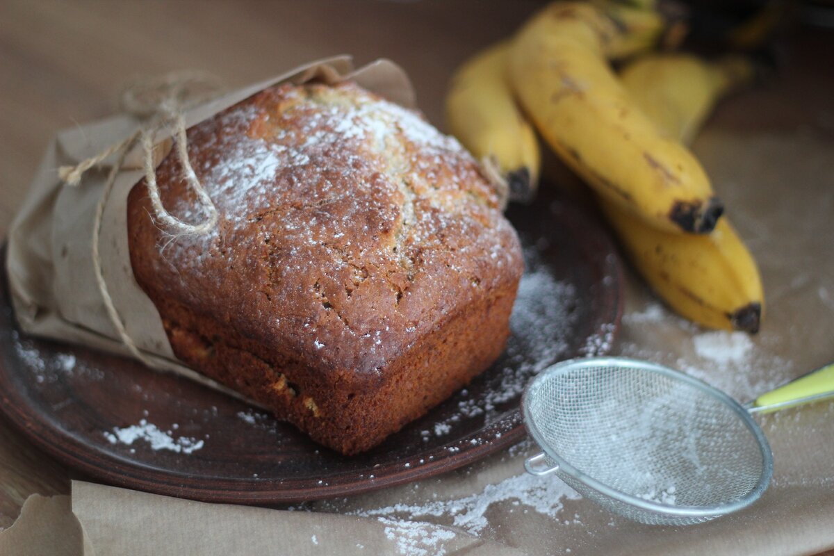 фото автора банановый хлеб