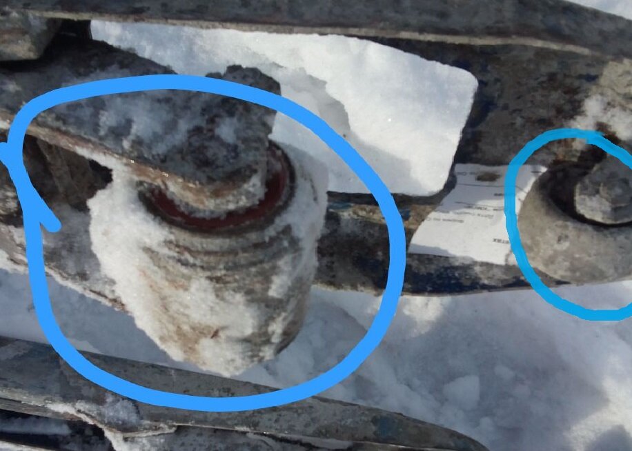 Износ колес "дальше некуда" (фото автора)