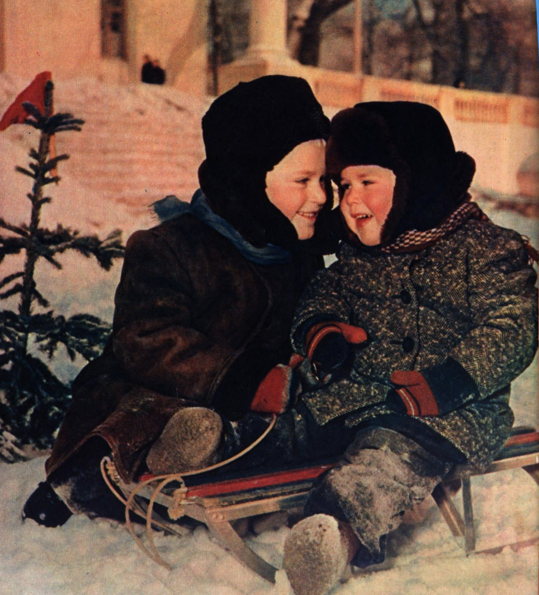 Из архива журнала Огонек, год 1956