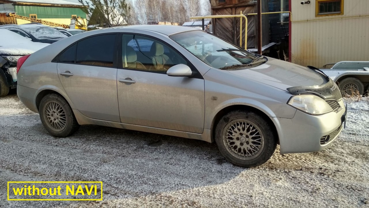 Nissan Primera P12. Замена задней ступицы и тормозных колодок