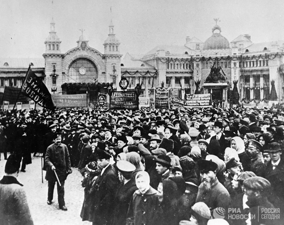 Февральская революция 1917. Февральские демонстрации 1917. Революция в Нижнем Новгороде 1917.