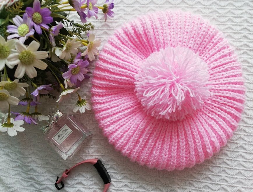 Шапка-берет 