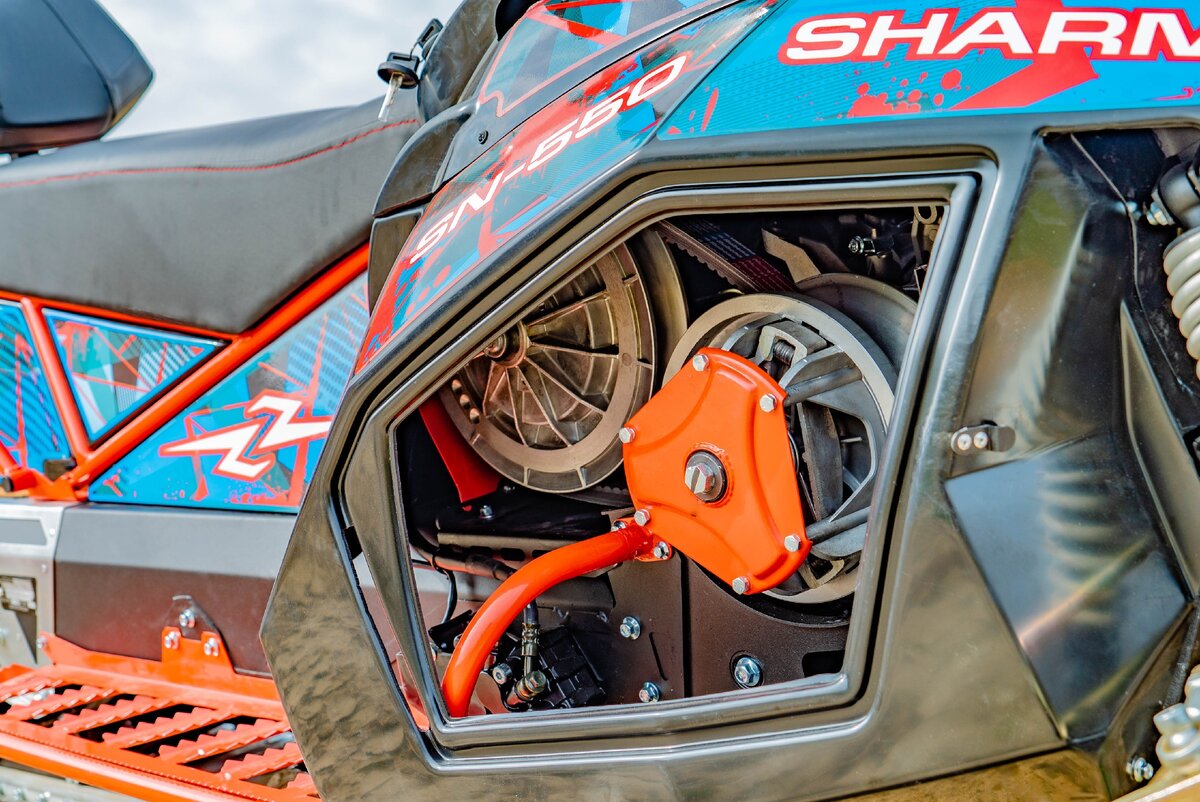 Трансмиссия снегохода Sharmax SN550 Max Pro