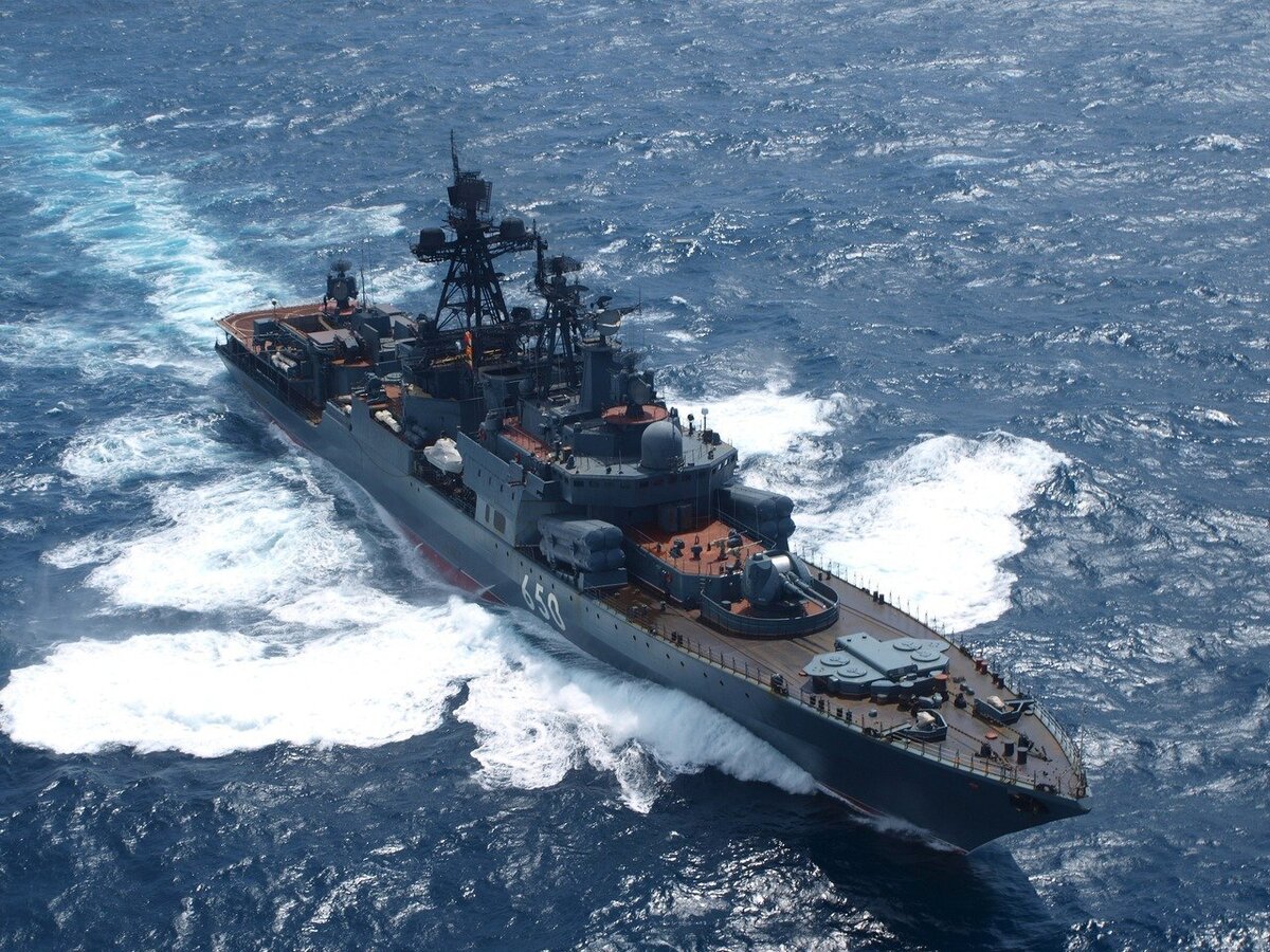 Большой противолодочный корабль «Адмирал Чебаненко»