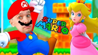 ИГРАЕМ С МИЛАНОЙ!!! Новые приключения МАРИО спасаем принцессу!! веселая игра Super Mario 2 как мультик от FFGTV