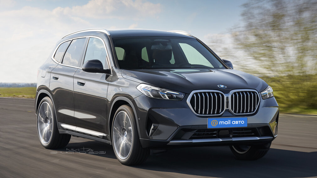 Рендер BMW X1 нового поколения