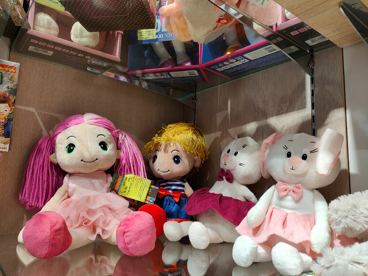 Мягкие игрушки в магазинах Westfalika.