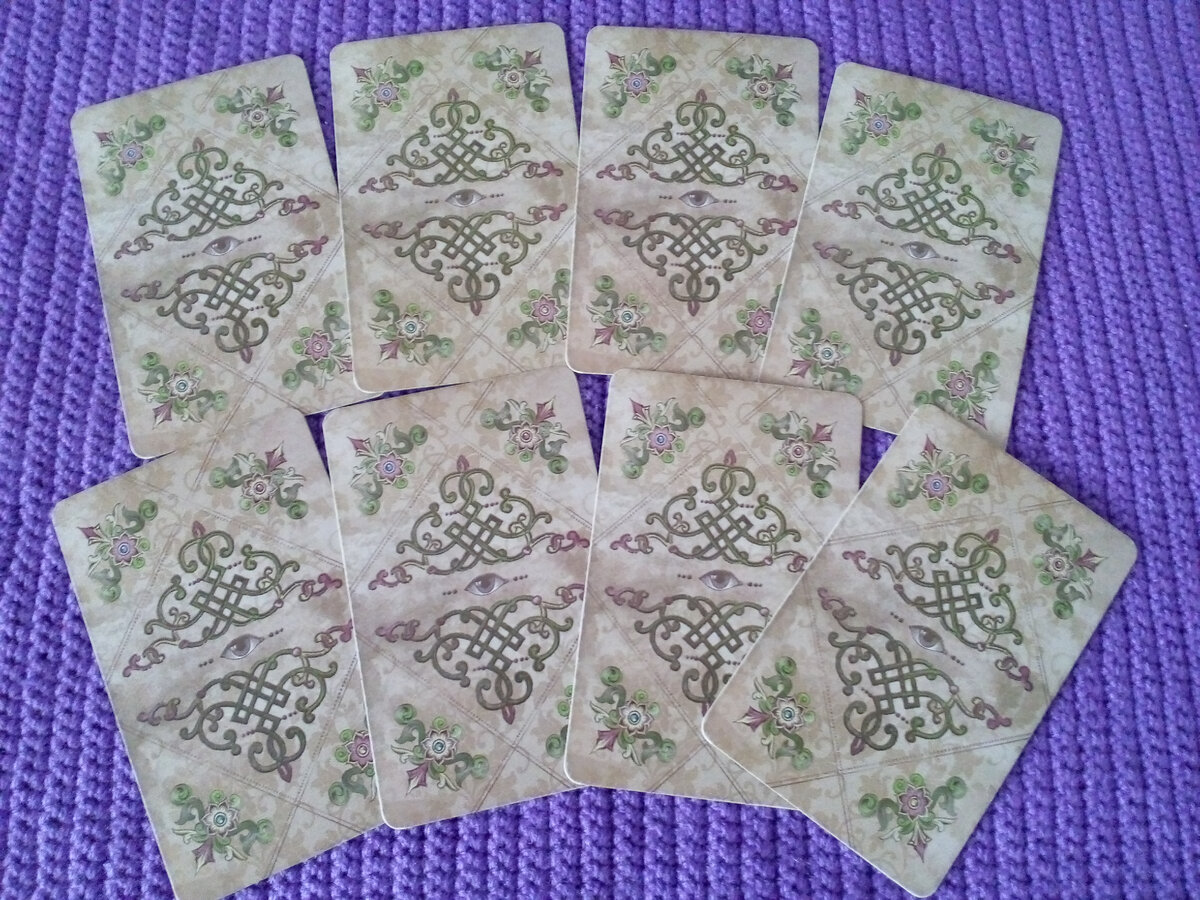 Восемь закрытых вариантов прогноза. Выбирайте свой слева-направо: верхний ряд- позиции 1-4, нижний ряд- позиции 5-8. Фото автора