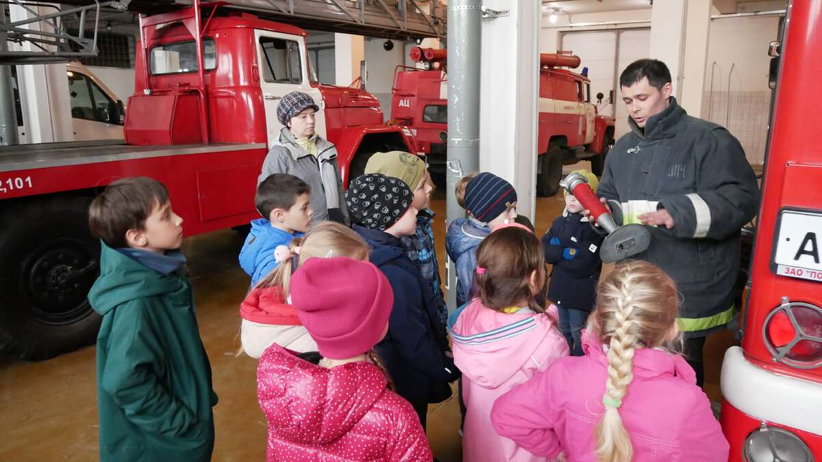 Экскурсия в учебный центр МЧС