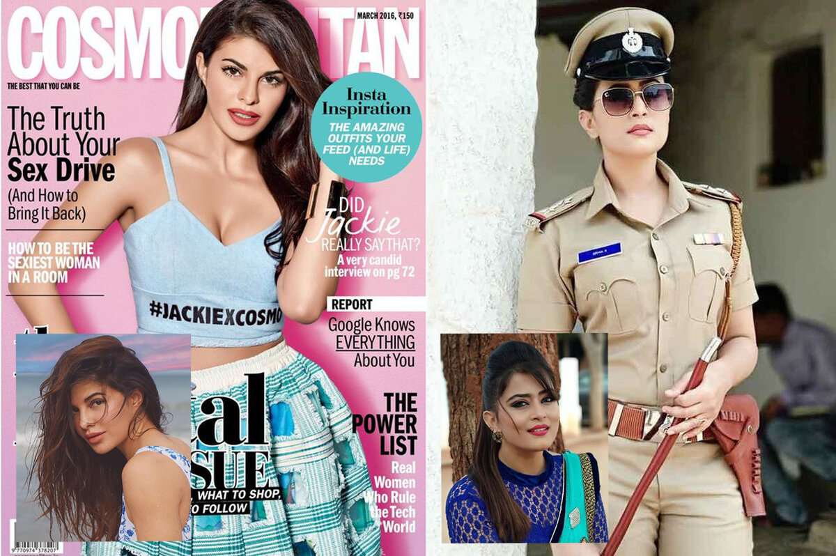 Жаклин Фернандес и Вина Поннаппа. 