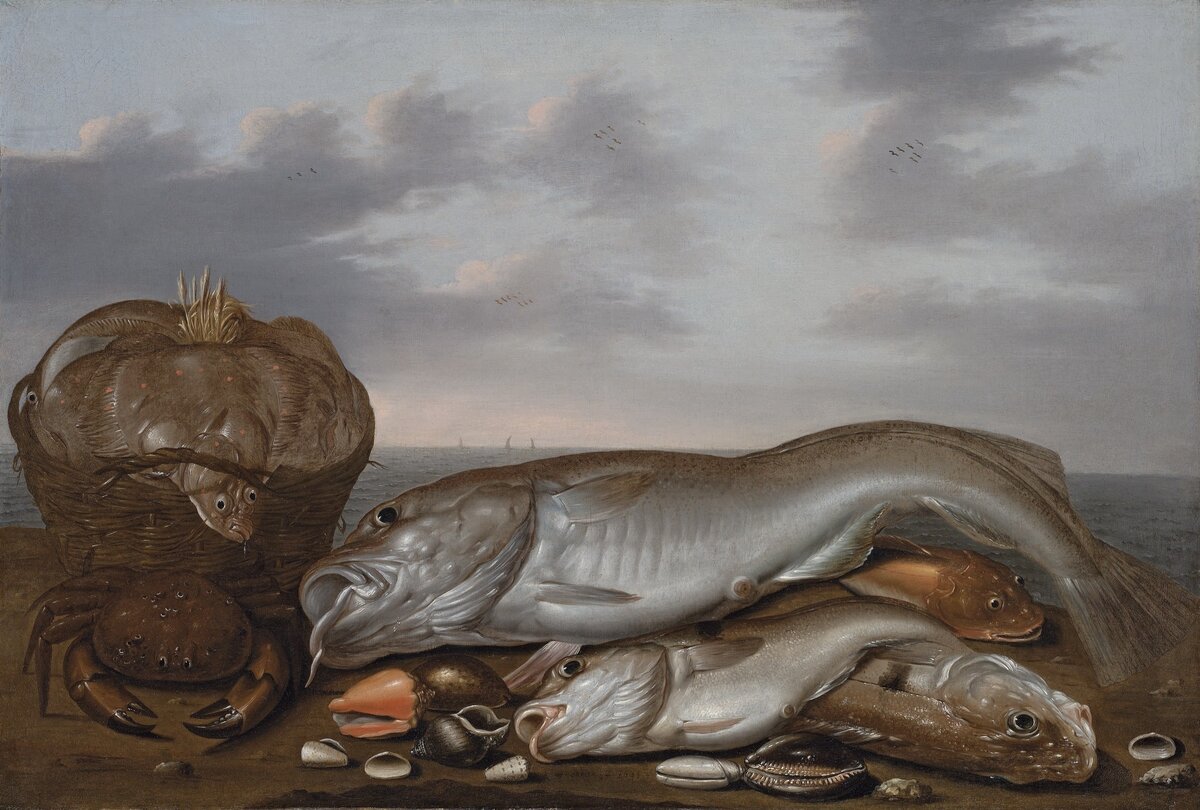 Натюрморт с корзиной соле, 1646