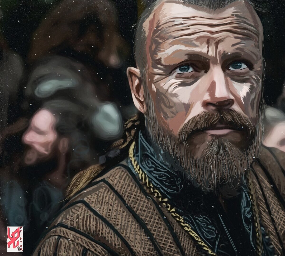 Харальд Прекрасноволосый - король Норвегии / © Mohammad Haghighi / painteruri.artstation.com