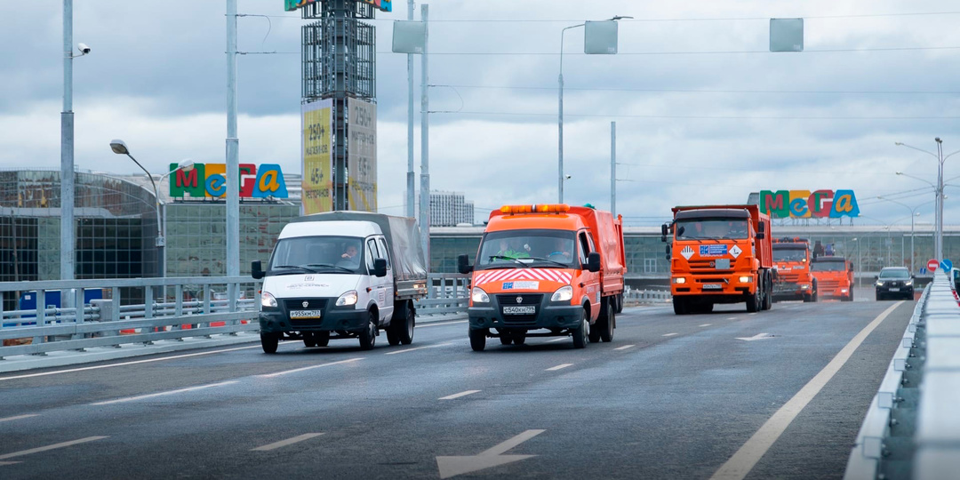 Возвращение 13 городских маршрутов через мост около Садовода