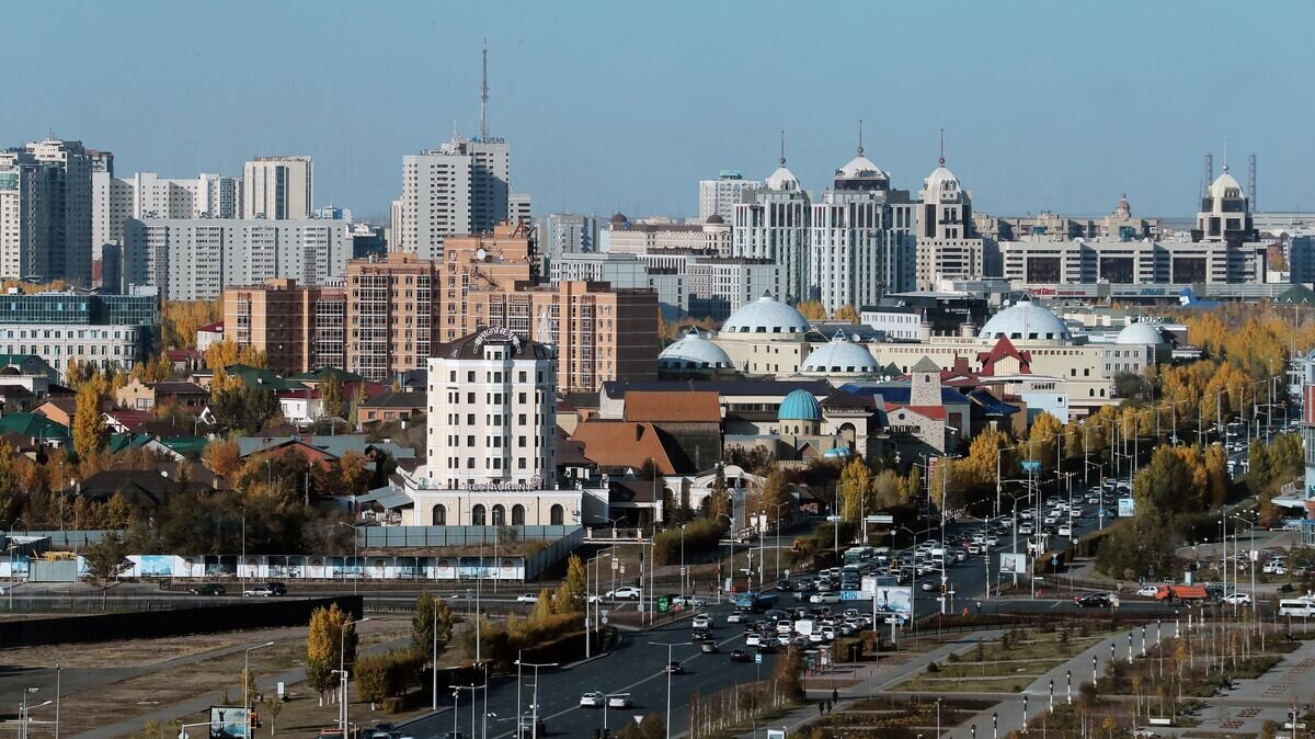    Проспект Туран в Нур-Султане© РИА Новости / Виталий Белоусов