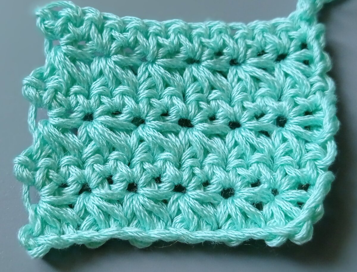 Узор «Звездочки» спицами, видео | Asterisks knitting pattern