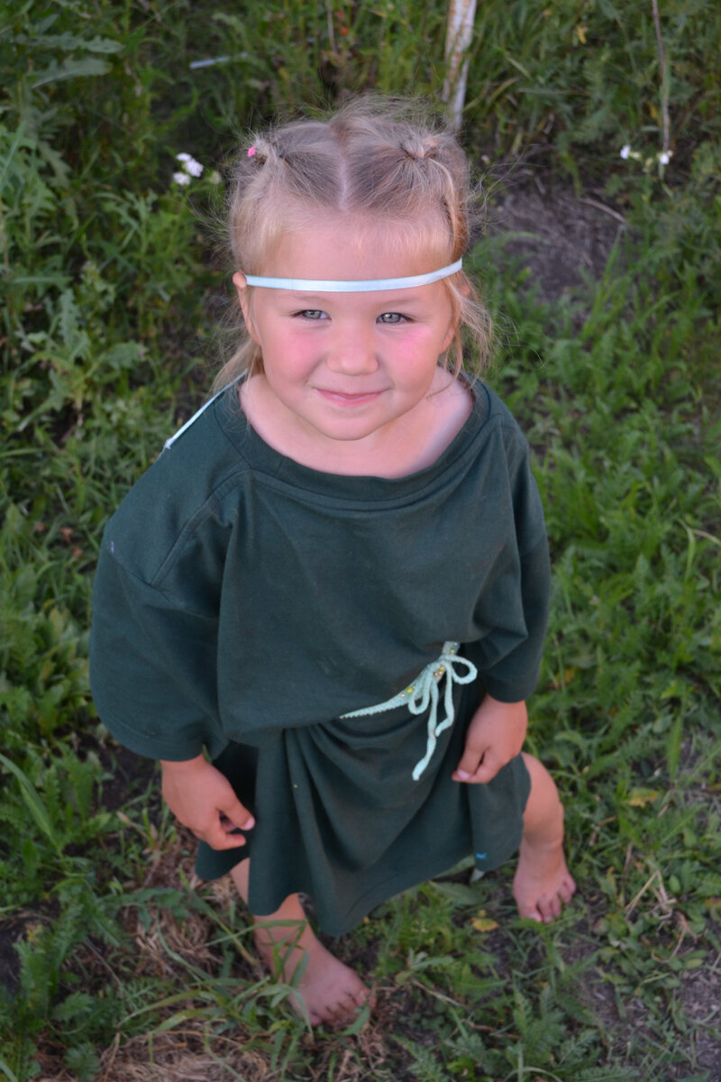 Девочка Славия, дочка автора статьи