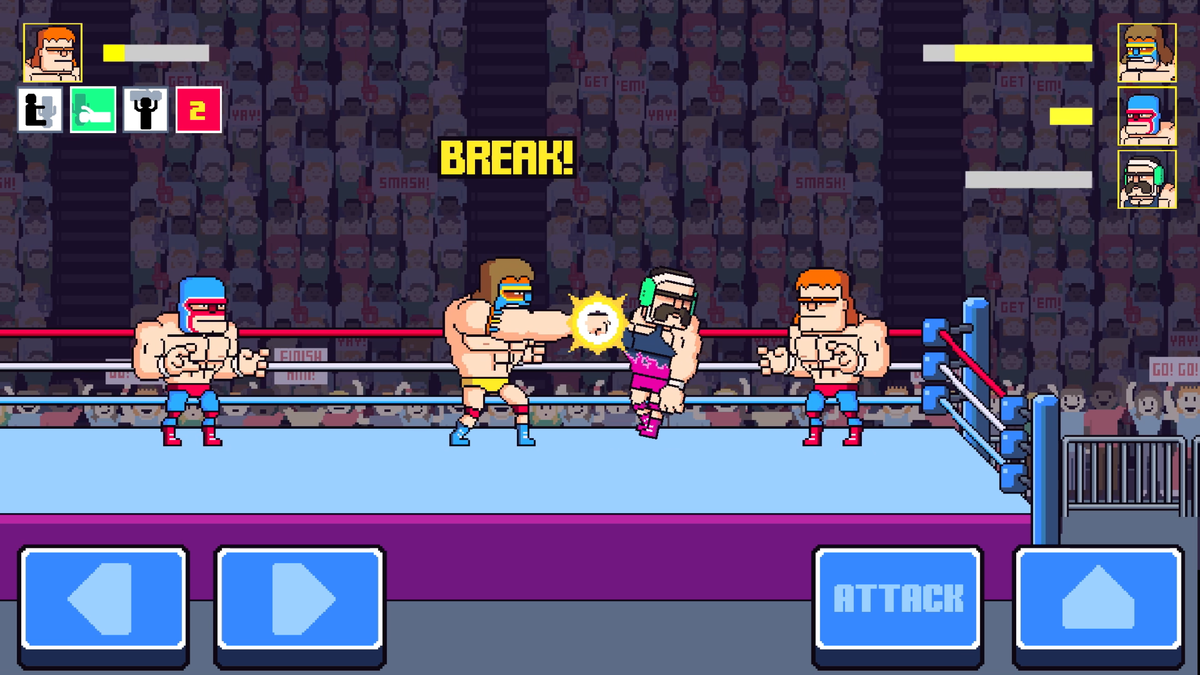 Rowdy City Wrestling — забавные бои без правил для Android и iOS в  пиксельном исполнении. | Only Top Apps | Дзен