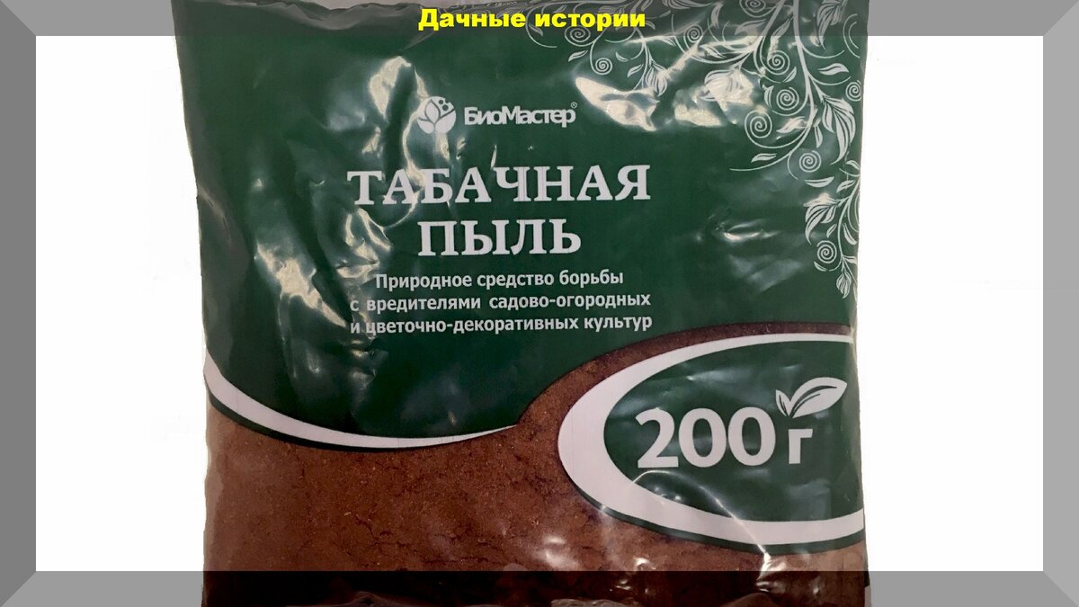 Табачная пыль - работает. Памятка дачнику как использовать с пользой на ...