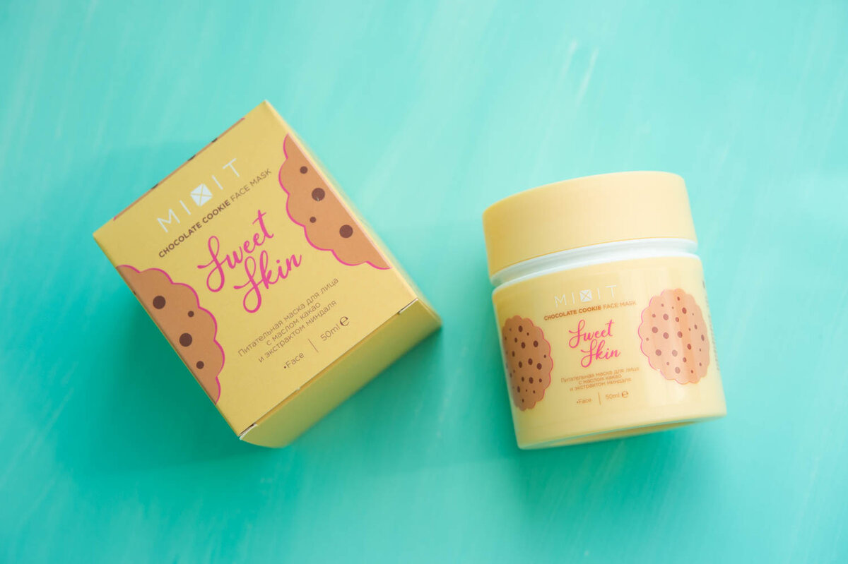 Mixit SWEET SKIN Chocolate Cookie Mask