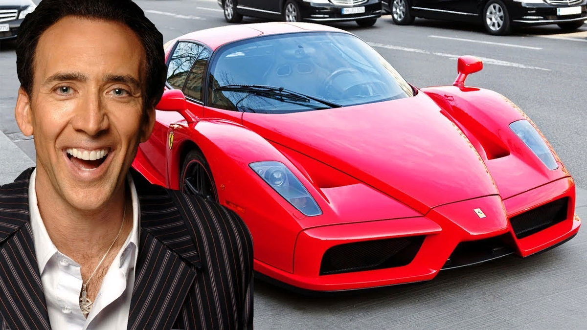 Машины знаменитостей. Ferrari Николас Кейдж. Nicolas Cage car. Хаммонд Ричард о Ягуар. Николас Кейдж авто.