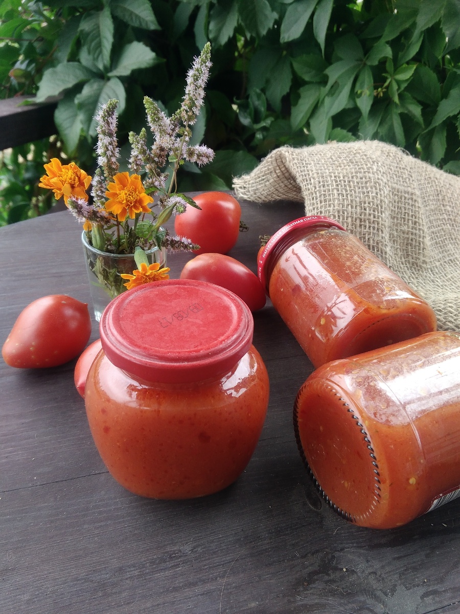 Готовая АДЖИКА. Фото из личного архива