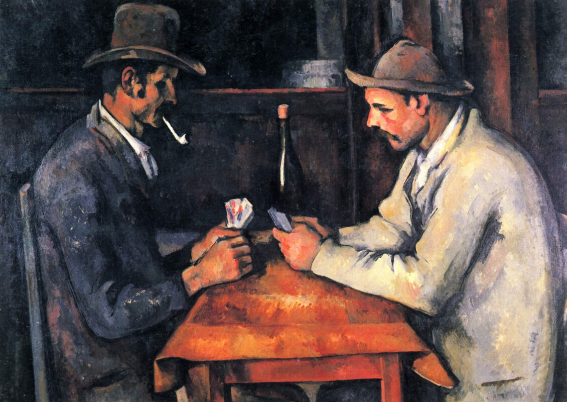 Игроки в карты, 1893 год