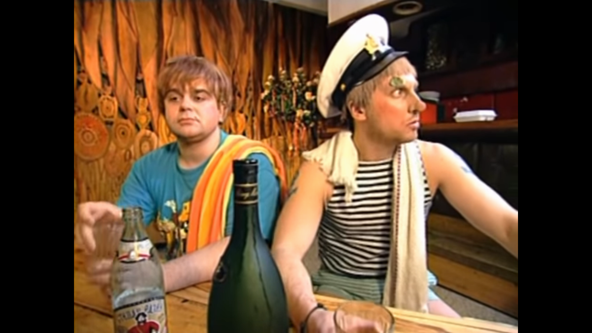 Скриншот из выпуска "Осторожно, Модерн!"