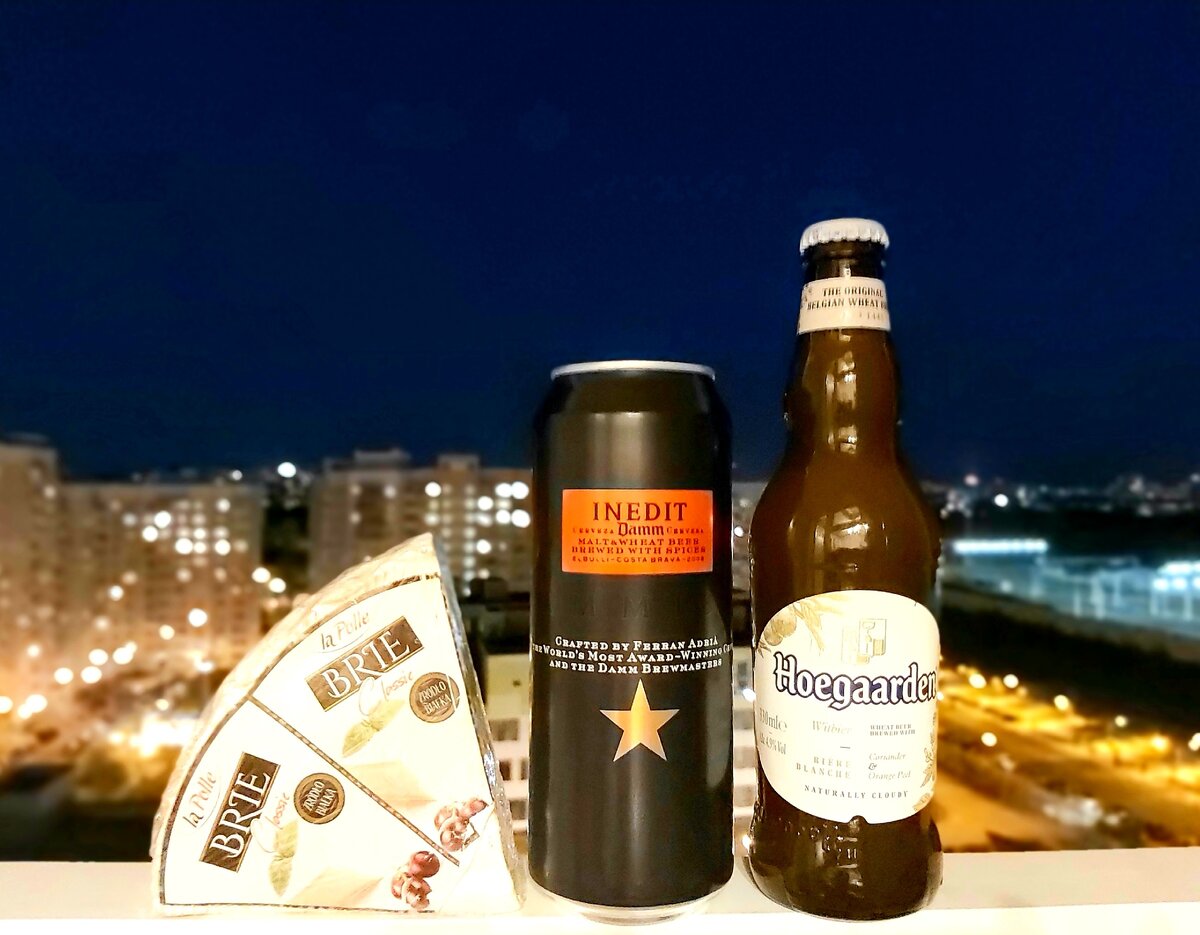 Субботняя битва витбиров: Inedit Damm vs Hoegaarden Wit Blanche | Beer &  Travel | Дзен