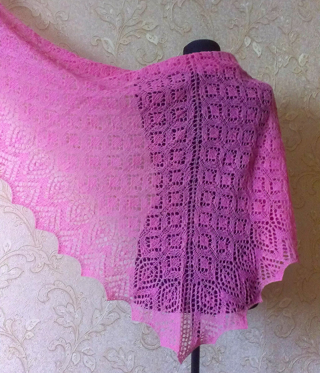 Шаль "Моя фантазия" (фото из личного архива)