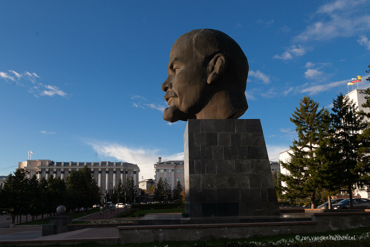 Фото голова ленина