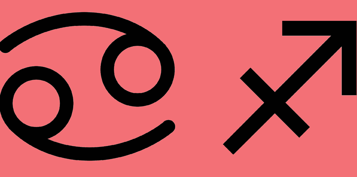 Совместимость знаков зодиака Рак и Стрелец