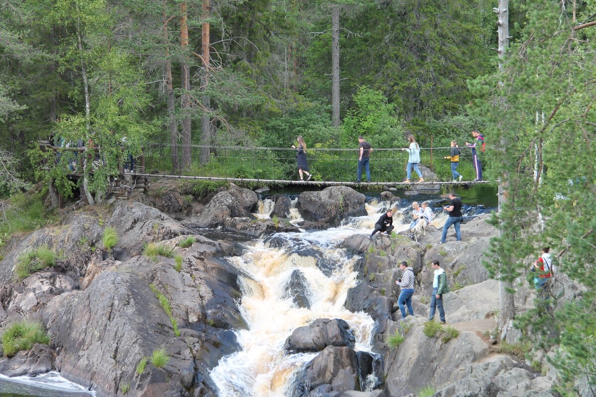 Водопады Ахвенкоски