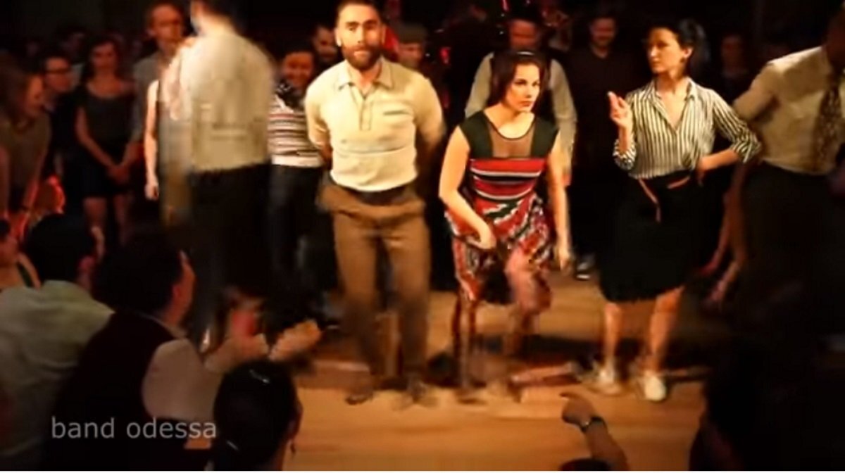 Кадр из клипа группы BAND ODESSA «Светлана».